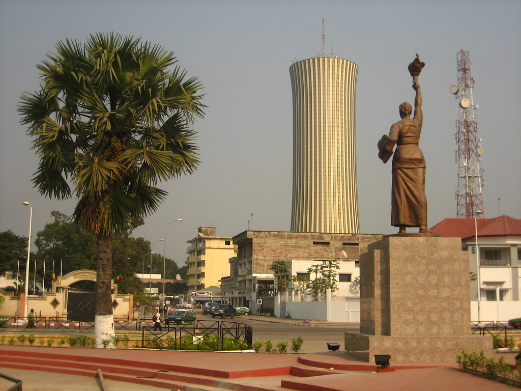 Brazzaville by night